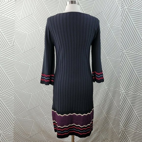 Nine West Dress size Medium Rib Knit Stretch Knee - Picture 4 of 6